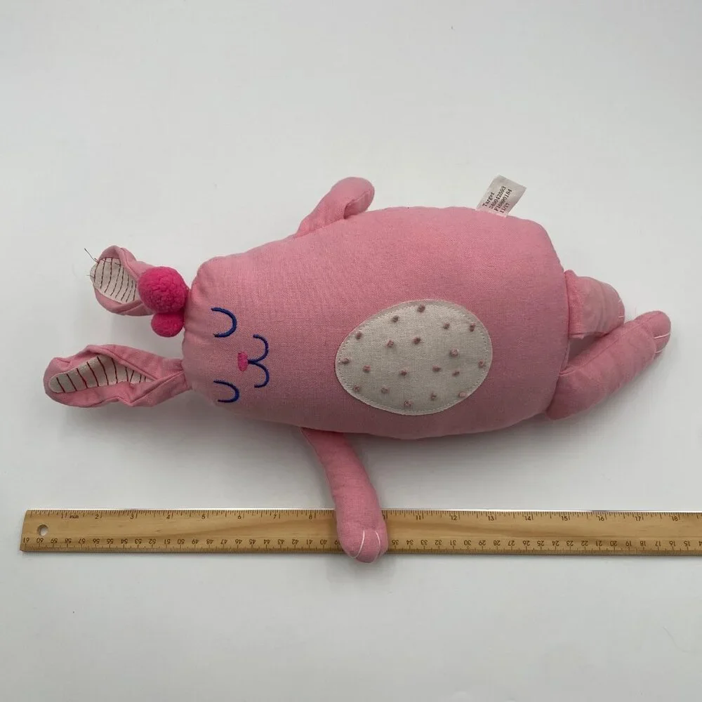 Target Pink Shelf Sitter Sitting Bunny Rabbit Plush Easter Holiday Decor 14